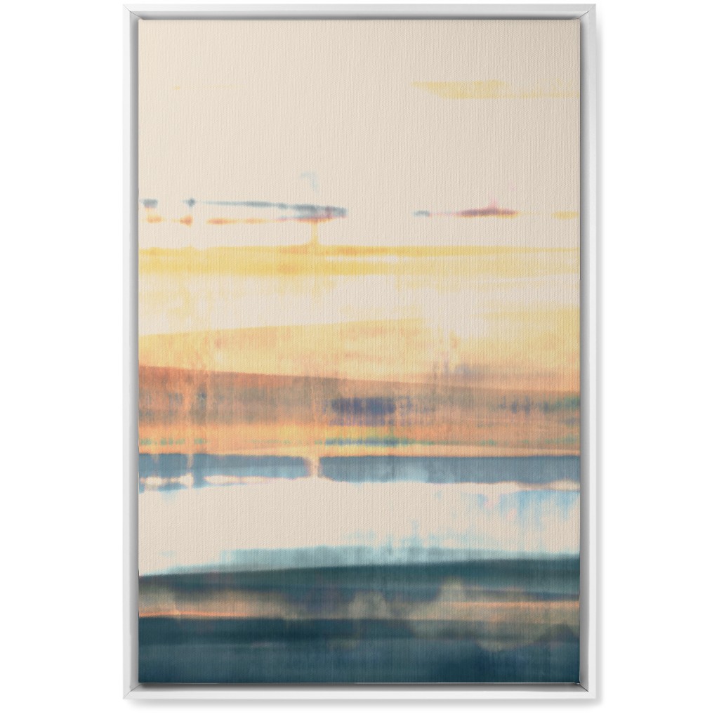 Industrial Landscape - Multi Wall Art, White, Single piece, Canvas, 20x30, Multicolor