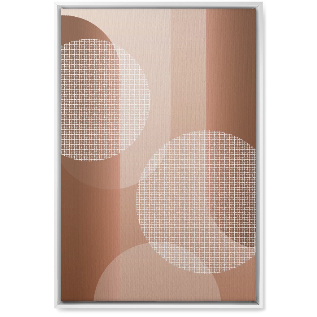 Geometric Pink Wall Art