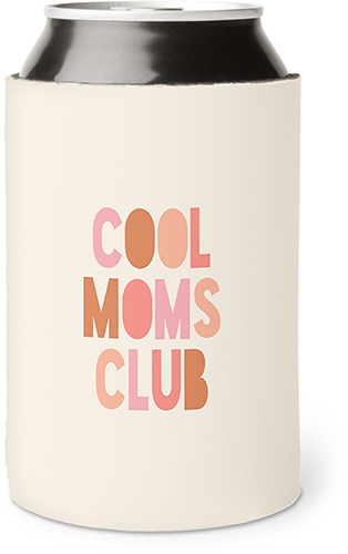 Cool Moms Club Can Cooler, Can Cooler, Multicolor