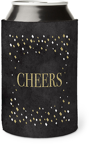 Sparkle Cheers Can Cooler, Can Cooler, Multicolor
