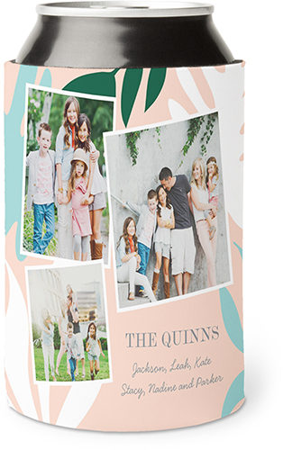 Tropical Family Can Cooler, Can Cooler, Beige, fair weather