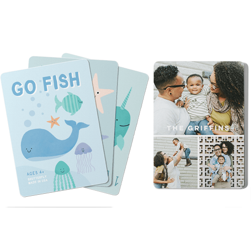 Gallery of Three Card Game, Go Fish, Multicolor, multi