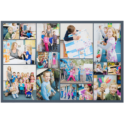 Gallery of Sixteen Celebration Photo Board, Multicolor