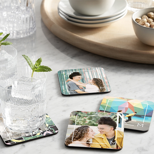 Customize your own Acrylic Coasters - Free Shipping