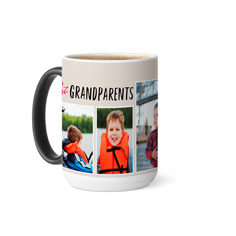 contemporary best grandparents color changing mug