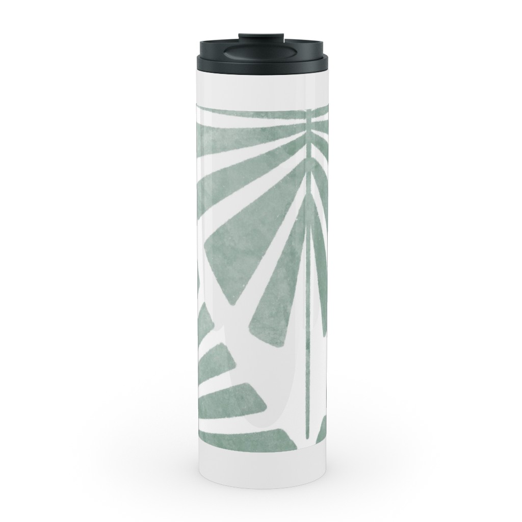 Laguna - Green Stainless Mug, White, , 20oz, Green, Classic Green