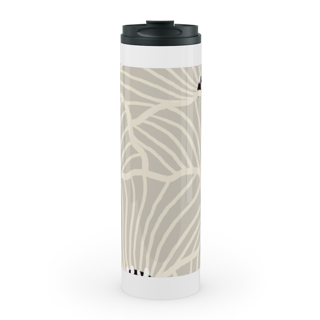 San Diego - Neutral Stainless Mug, White, , 20oz, Beige, Pearl