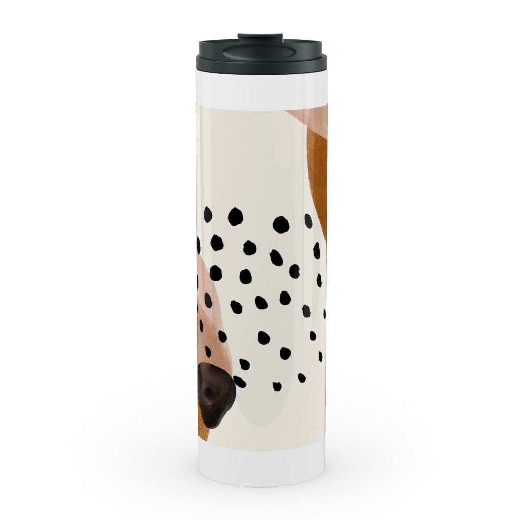 Geometric Pattern - Muted Stainless Mug, White, , 20oz, Multicolor