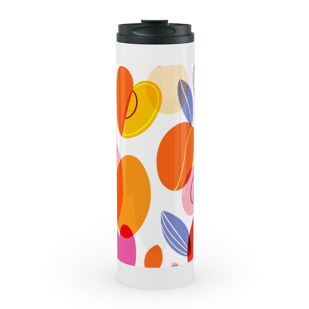 I Love Summer Fruit - Multi Stainless Mug, White, , 20oz, Multicolor
