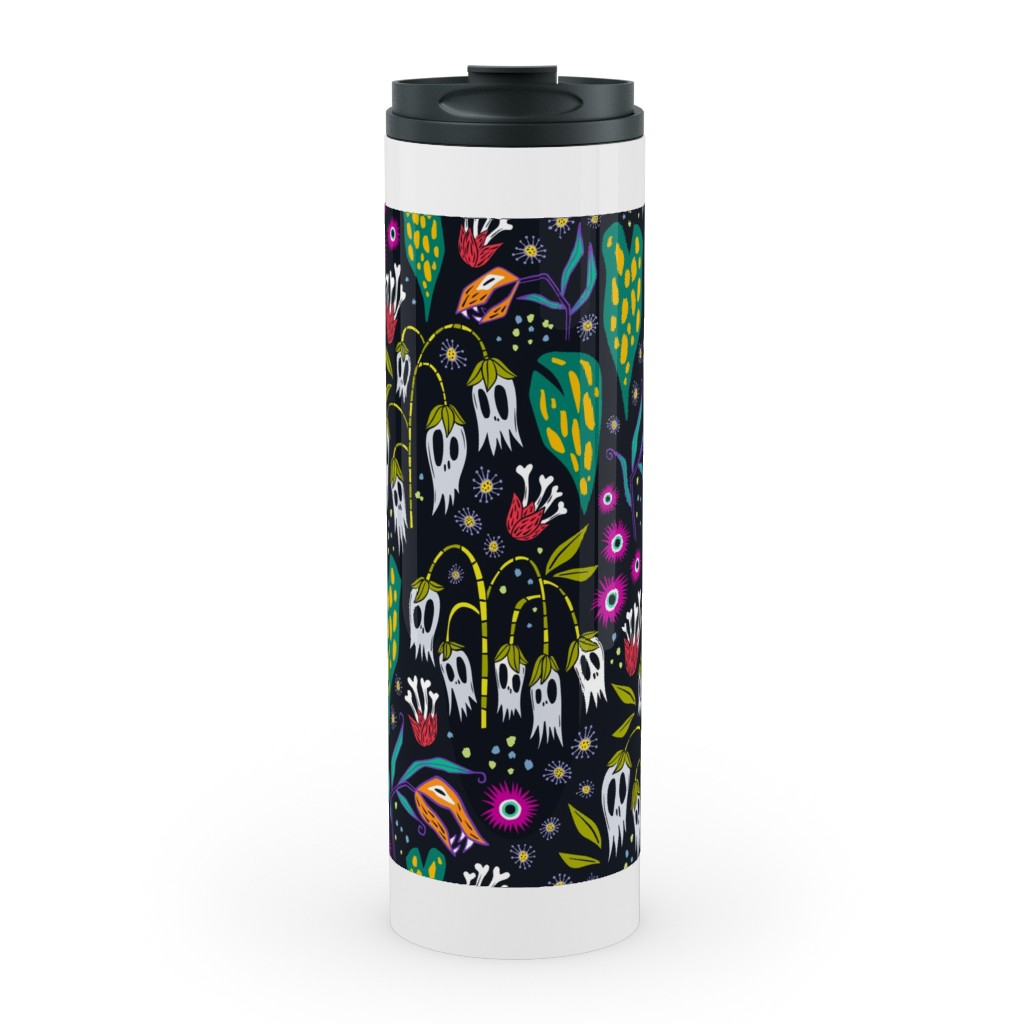 the Odd Garden - Multi Stainless Mug, White,  , 20oz, Multicolor