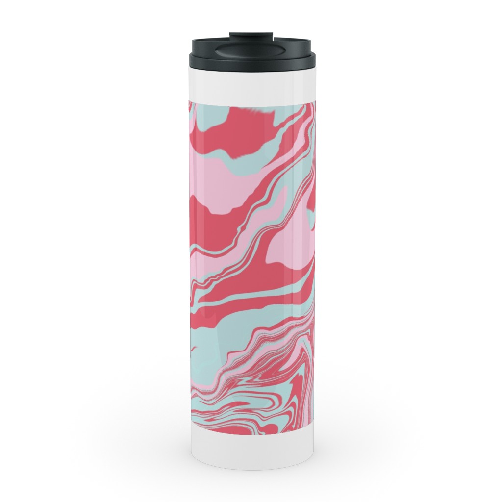Marmor Stainless Mug, White,  , 20oz, Pink