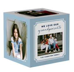 Personalized Photo Cubes