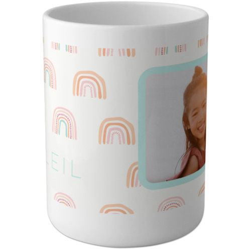 Bright Rainbows Custom Cup, Green