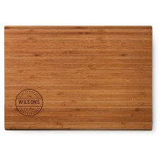 family stamp cutting board