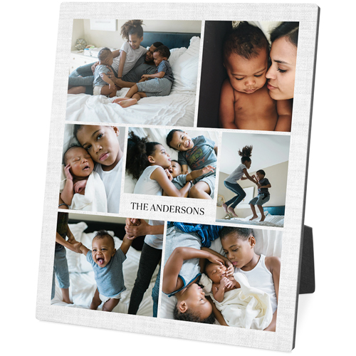 Gallery Of Seven Portrait Desktop Plaque, Rectangle, 8x10, Multicolor