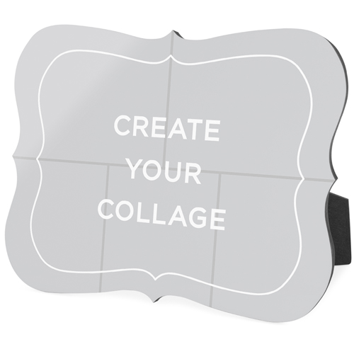 Create a Collage Desktop Plaque, Bracket, 8x10, Multicolor