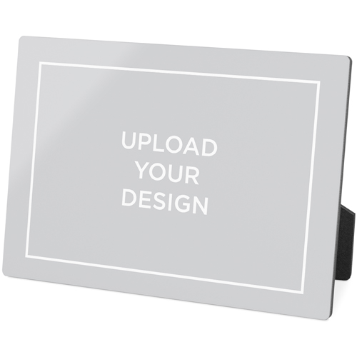 Upload Your Own Design Landscape Desktop Plaque, Rectangle Ornament, 5x7, Multicolor