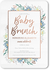 baby boy brunch shower invitations