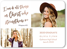 Religious Graduation Announcements Shutterfly