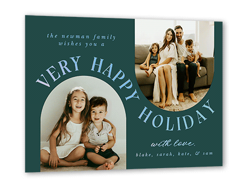 Modern Foil Holiday Cards