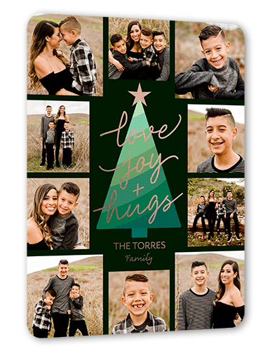 Black And Gold Christmas Cards