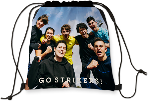 Photo Gallery Drawstring Backpack