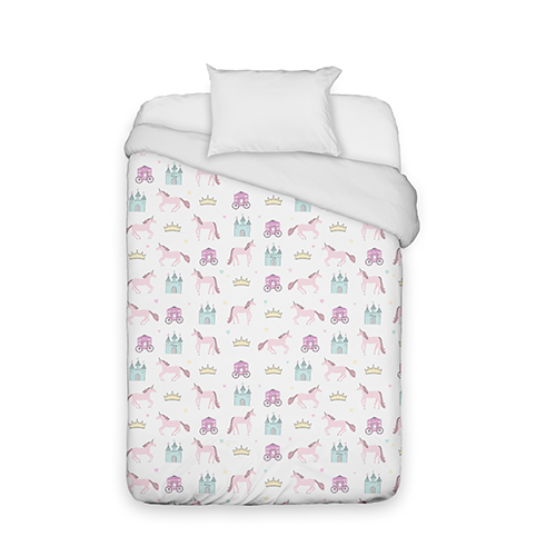 unicorn princess bedding