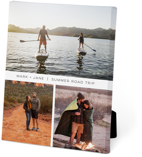 Caption Hero Gallery Of Three Easel Back Canvas, 5x7, No Frame, Easel Back Canvas, Multicolor, multi