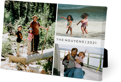 Hero Collage of Three Easel Back Canvas, 5x7, No Frame, Easel Back Canvas, Multicolor, multi