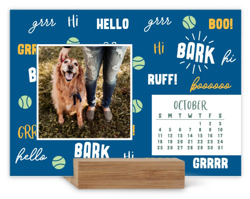 Must Love Dogs Easel Calendar by Yours Truly Shutterfly