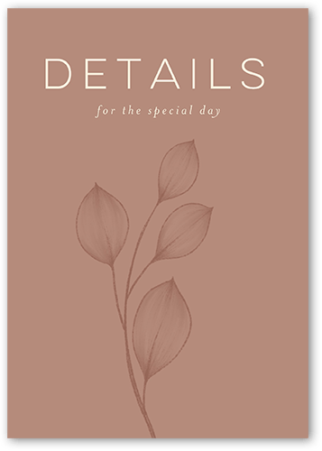 Novel Matrimony Wedding Enclosure Card, Beige, Matte, Pearl Shimmer Cardstock, Square