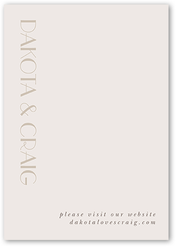Enchanted Event Wedding Enclosure Card, Gray, Matte, Pearl Shimmer Cardstock, Square