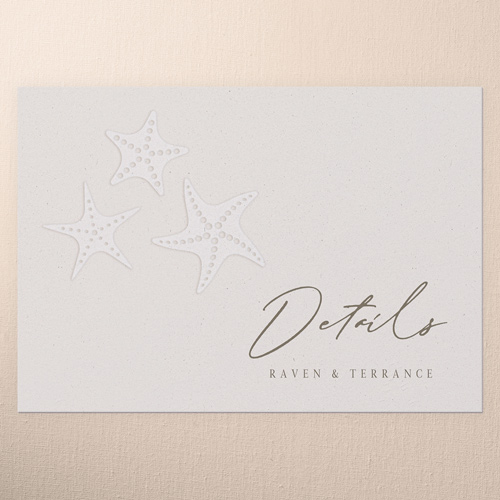 Regional Icons Wedding Enclosure Card, Pink, Matte, Pearl Shimmer Cardstock, Square, Blush Pink