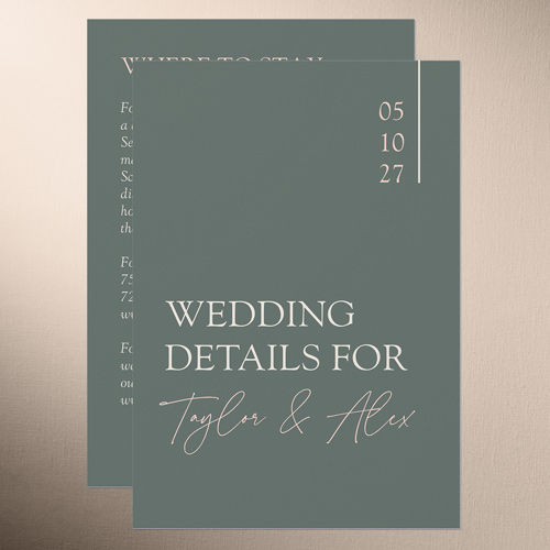 Divine Details Enclosure Card by Yours Truly Shutterfly