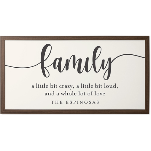 This Family Quote Farmhouse Sign, Beige