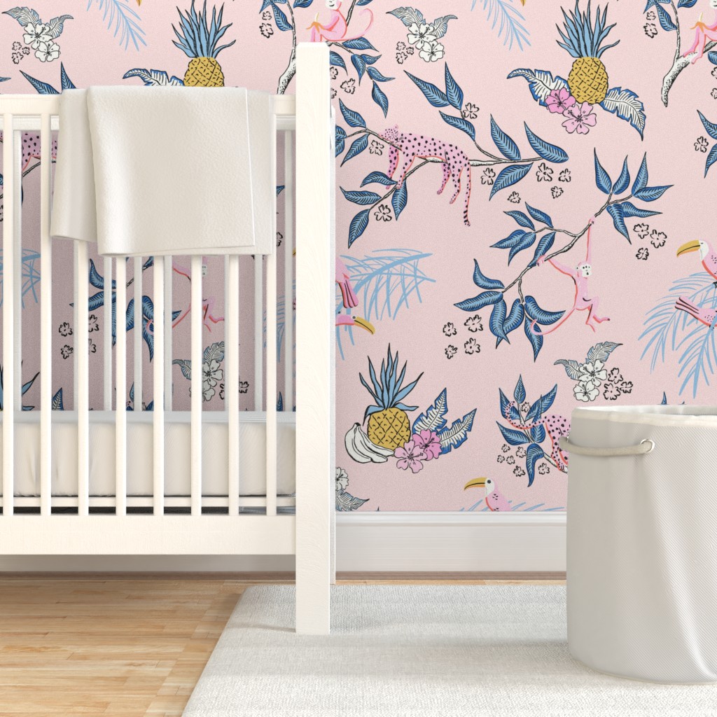 Jungle Toile Wallpaper | Shutterfly