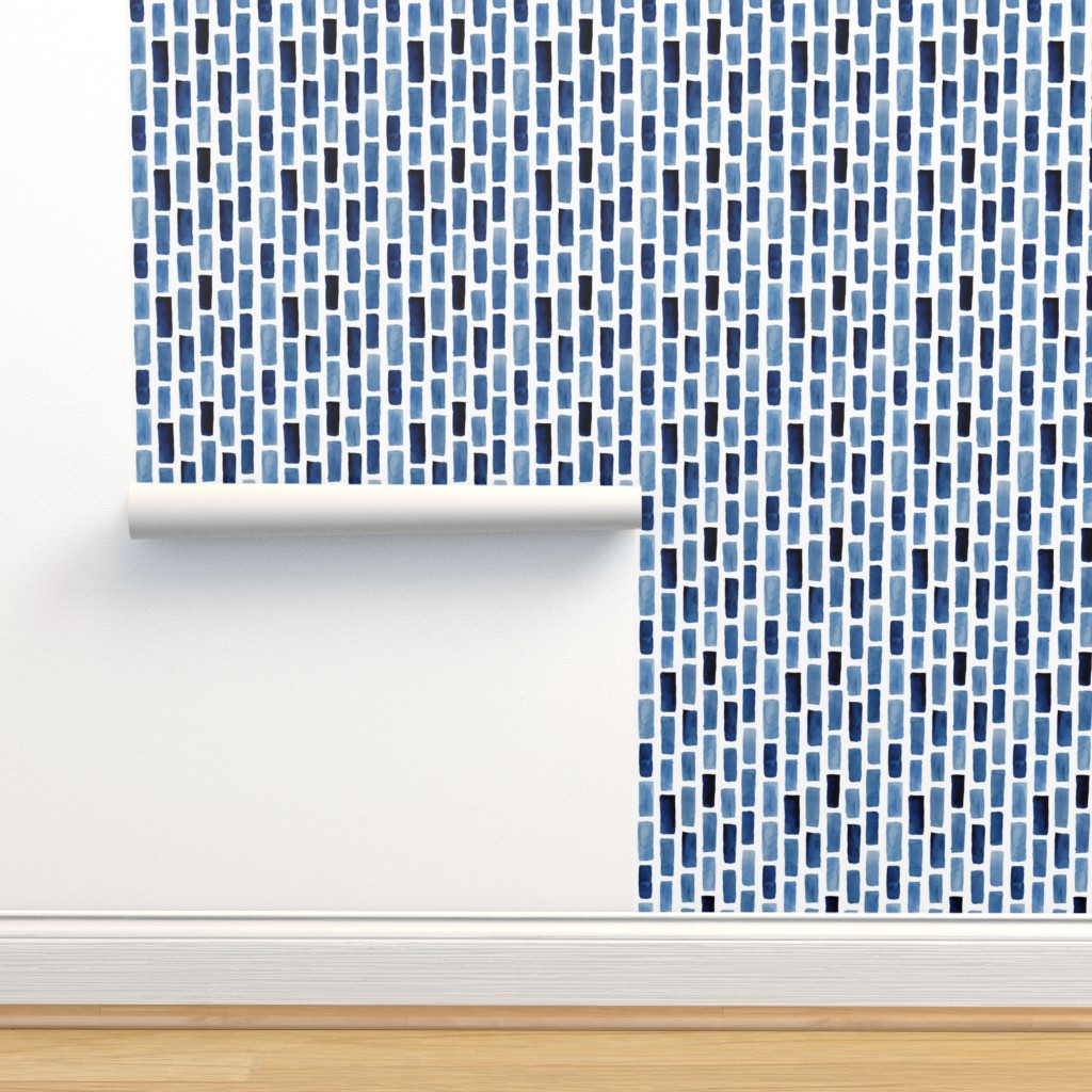 Vertical Tile - Blue Wallpaper | Shutterfly