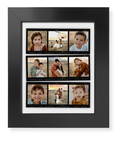 Favorite Film Collage Framed Print, Black, Contemporary, None, None, Single piece, 8x10, White
