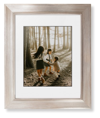 Photo Gallery Framed Print, Metallic, Modern, Black, White, Single piece, 8x10, Multicolor