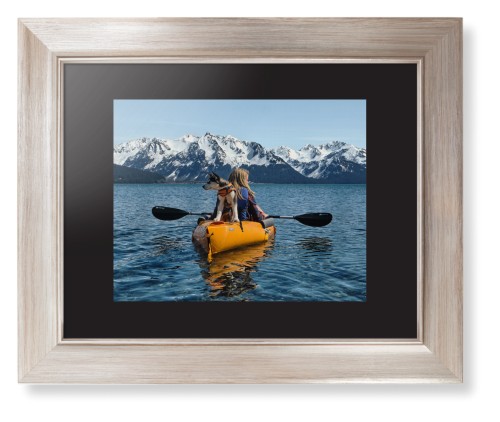 Photo Gallery Landscape Framed Print, Metallic, Modern, None, Black, Single piece, 8x10, Multicolor