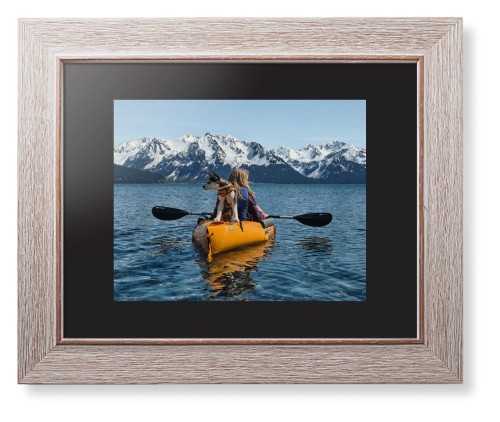 Photo Gallery Landscape Framed Print, Rustic, Modern, Black, Black, Single piece, 8x10, Multicolor