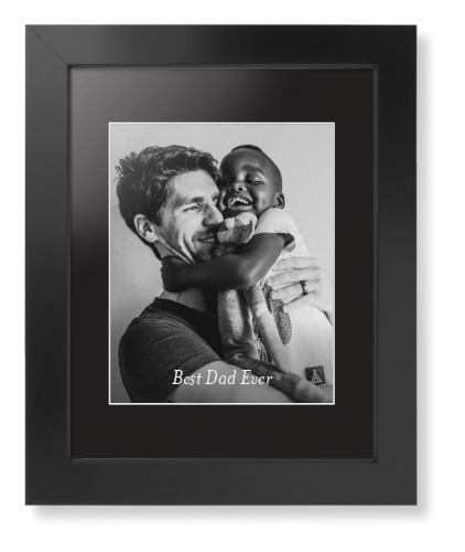 Gradient Portrait Framed Print, Black, Contemporary, White, Black, Single piece, 8x10, White, white