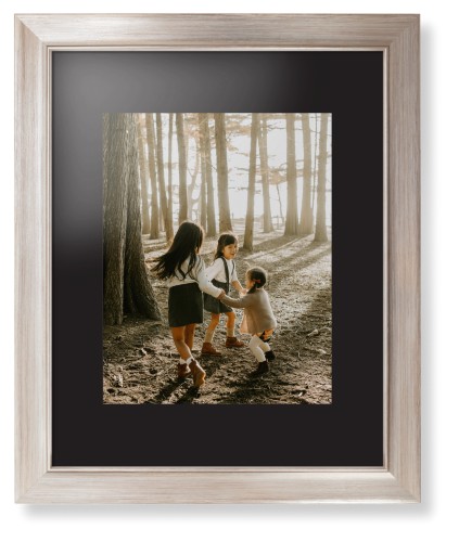 Photo Gallery Framed Print, Metallic, Modern, None, Black, Single piece, 11x14, Multicolor