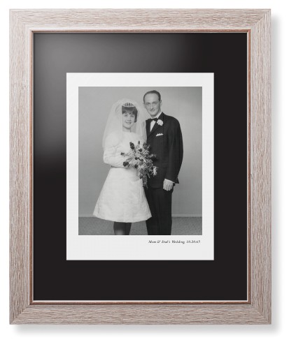 Modern Gallery of One Portrait Framed Print, Rustic, Modern, None, Black, Single piece, 11x14, Multicolor, multi