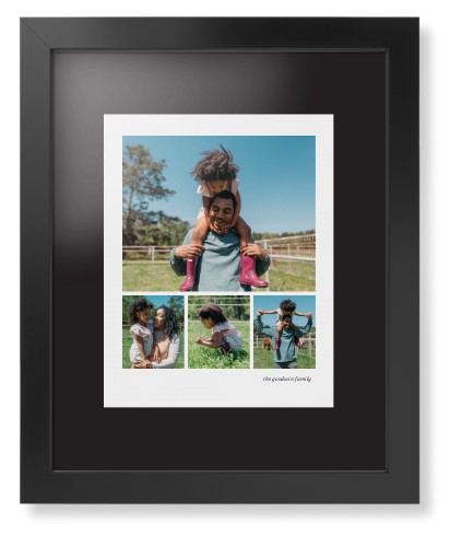 Modern Hero Gallery Of Four Portrait Framed Print, Black, Contemporary, Black, Black, Single piece, 11x14, Multicolor, multi