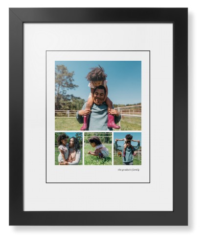 Modern Hero Gallery Of Four Portrait Framed Print, Black, Contemporary, Black, White, Single piece, 11x14, Multicolor, multi