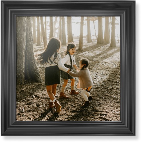 Photo Gallery Framed Print, Black, Classic, None, None, Single piece, 16x16, Multicolor, multi