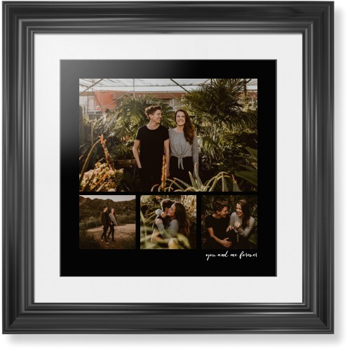 Modern Hero Gallery Of Four Framed Print, Black, Classic, Black, White, Single piece, 16x16, Multicolor, multi