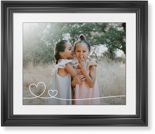 Cute Black And White Framed Prints