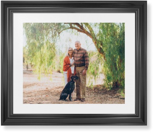 Landscape Photo Gallery Framed Print, Black, Classic, White, White, Single piece, 16x20, Multicolor, multi